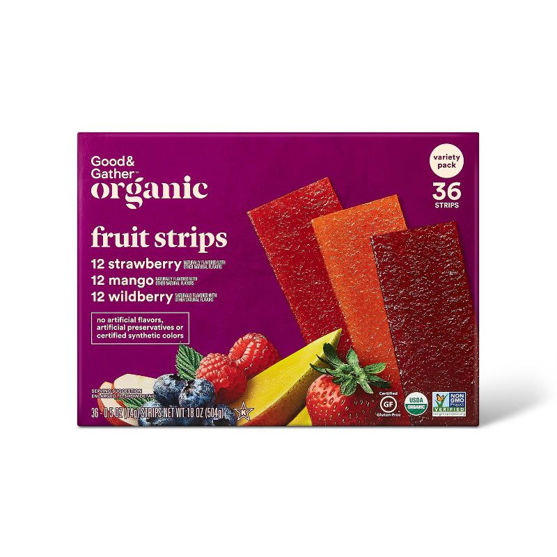 Fruit Flavored Variety Snacks - 16ct