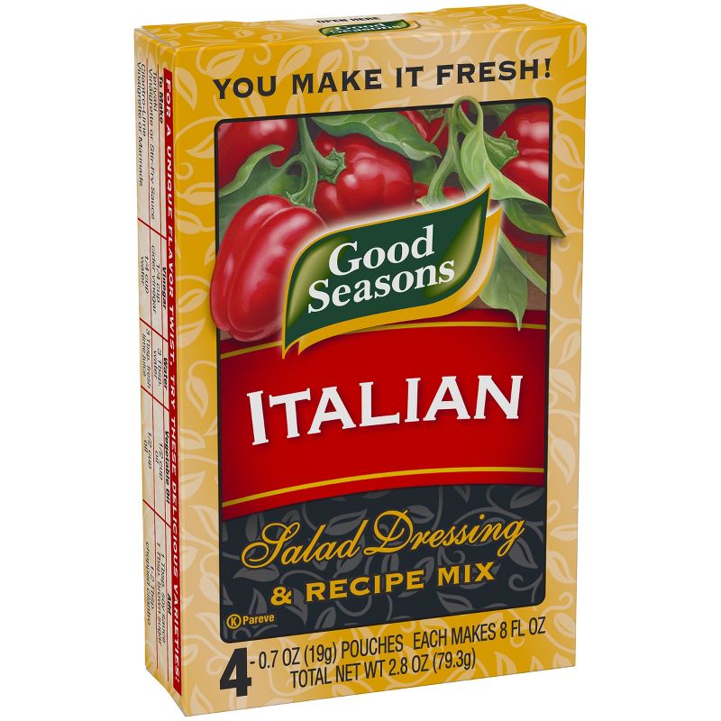 Good Seasons All Natural Italian Salad Dressing & Recipe Mix 4 ct
