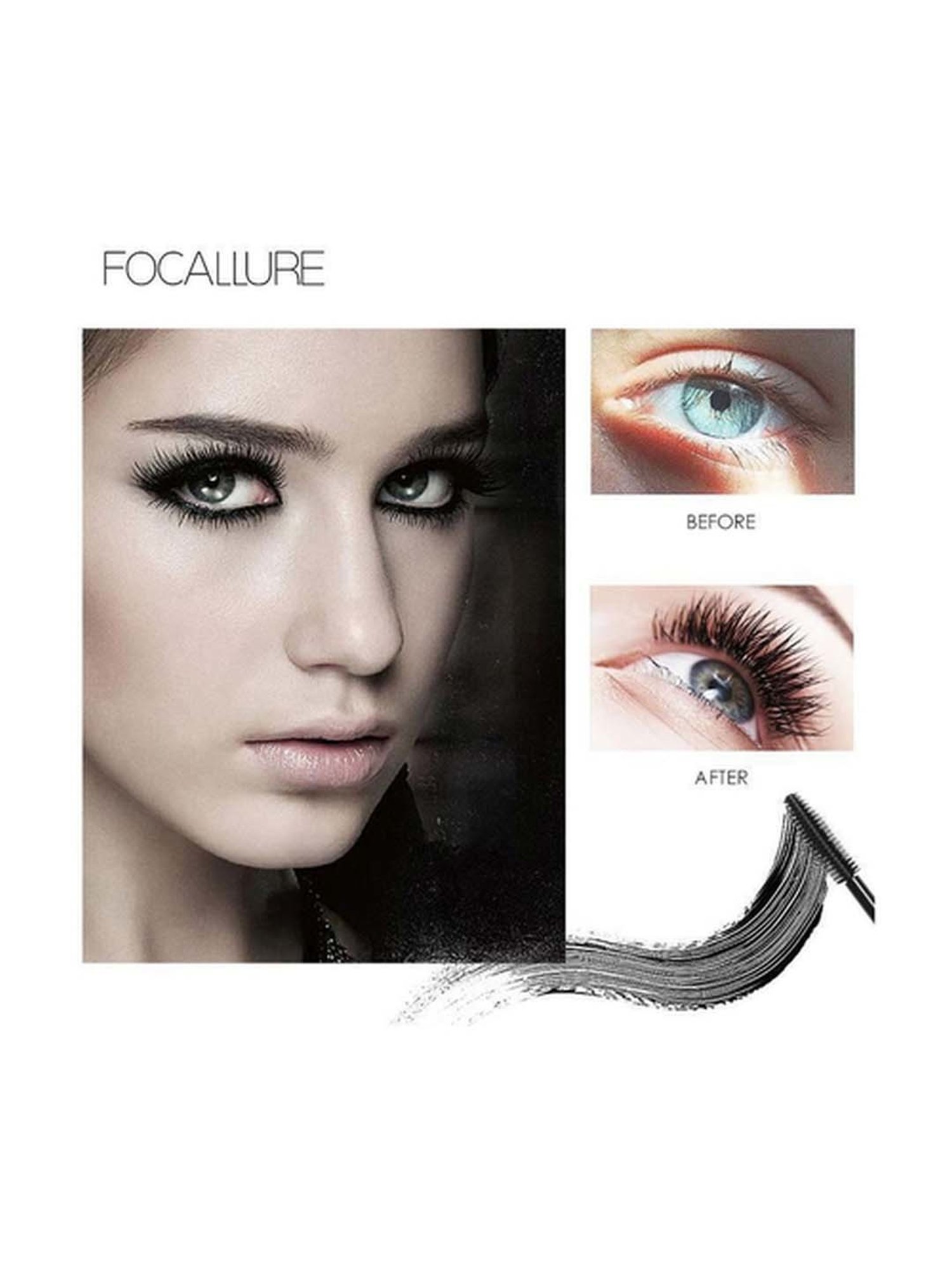 FOCALLURE Volume & Length Mascara - 10 gm