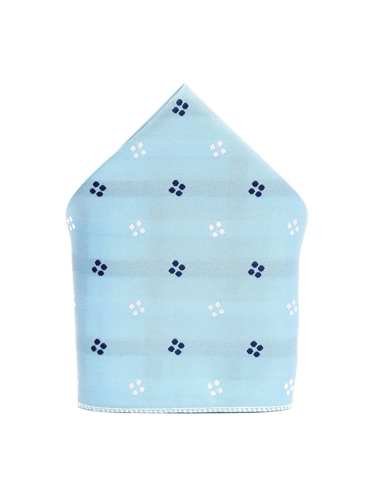 Louis Stitch Blue Embroidered Necktie Gift Set - Set of 5