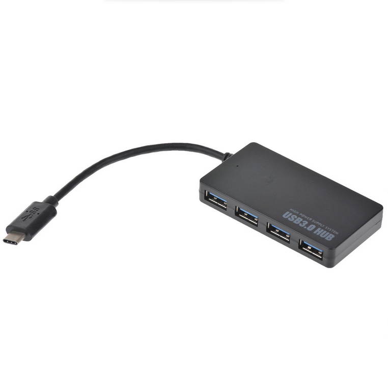 USB 3.1 Type C To USB 3.0 Multi 4 Ports Hub Adapter USB extension splitter converter USB-C 3.1 Type C to 4 Ports USB 3.0 Hub Type A for 2015 New Apple Macbook 12"