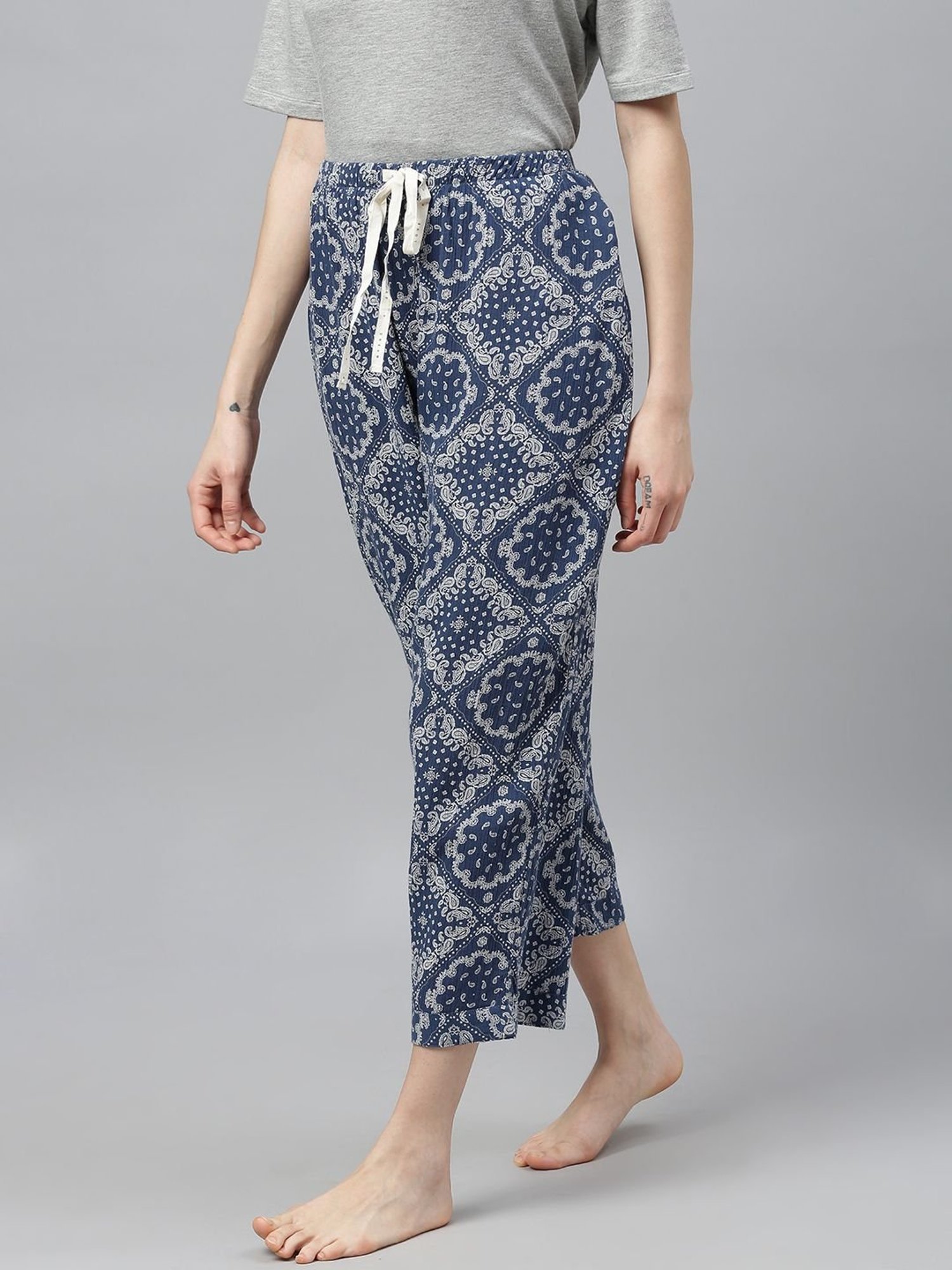 Chemistry Blue Paisley Pyjamas