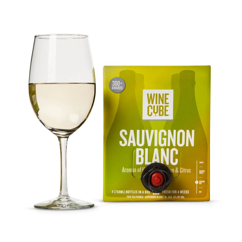 Sauvignon Blanc White Wine - 3L Box - Wine Cube™