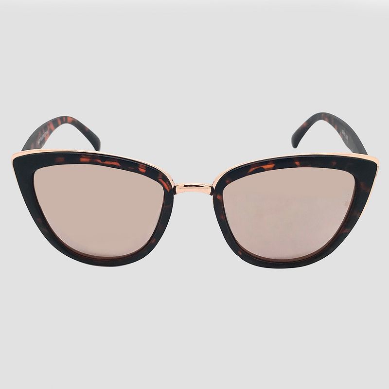 Women's Cateye Tort Sunglasses - Wild Fable™ Brown