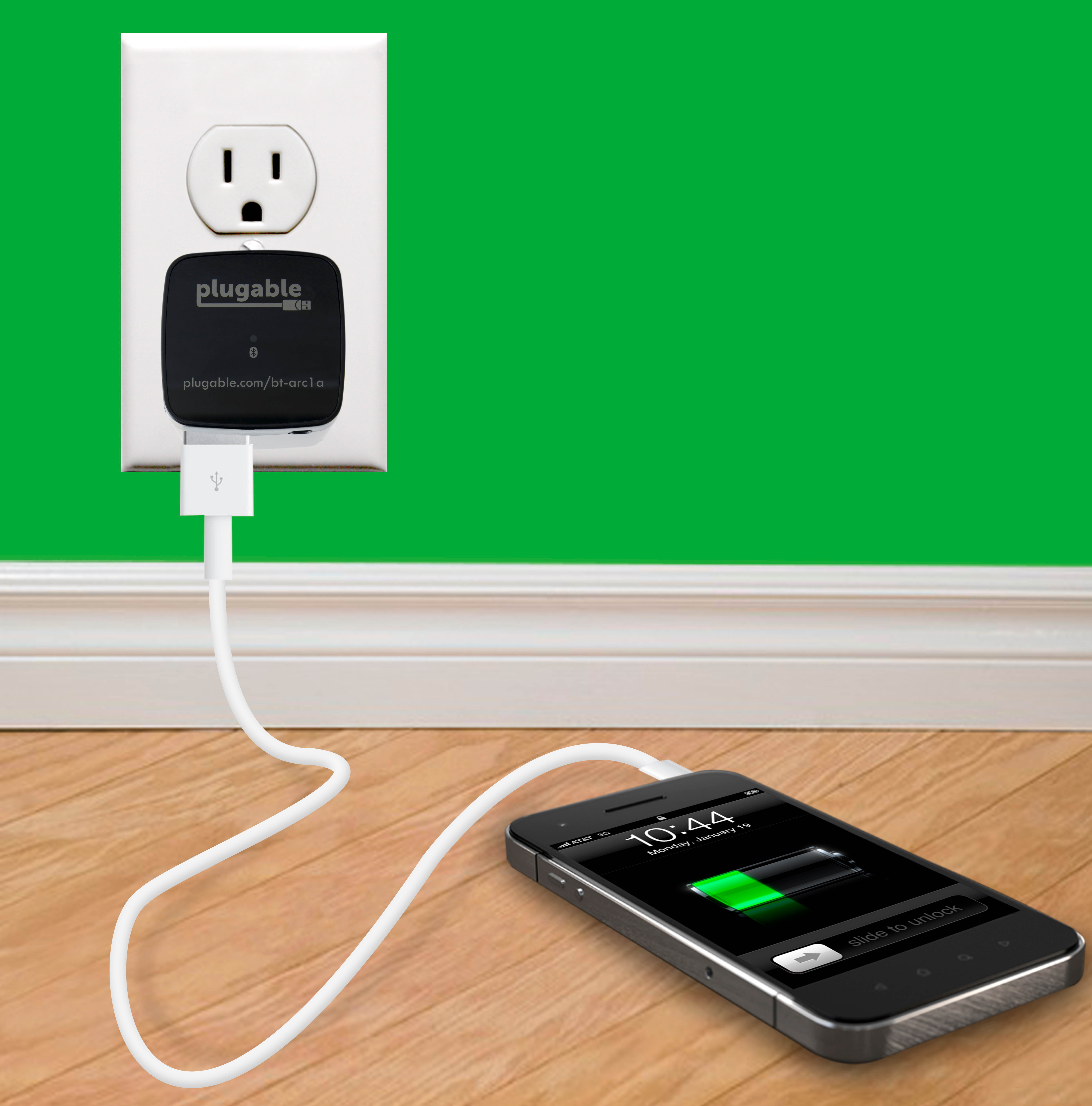 Plugable Bluetooth Audio Receiver - Enable any Speaker to Wirelessly Stream Music From Your Device, Compatible with Windows, macOS, OS X, Linux, Android, and iOS Devices