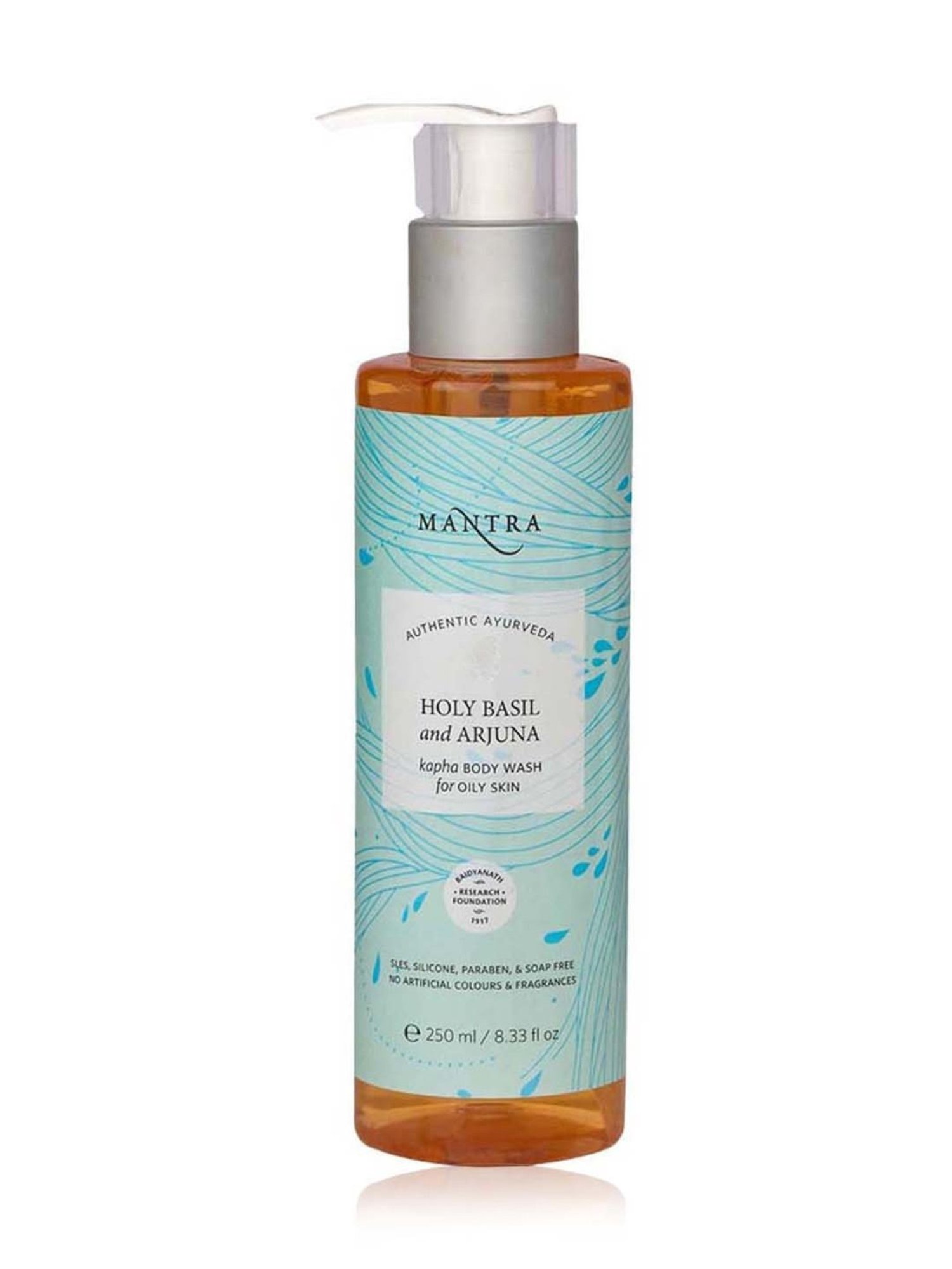 Mantra Herbal Holy Basil and Arjuna Kapha Body Wash for Oily Skin - 250 ml