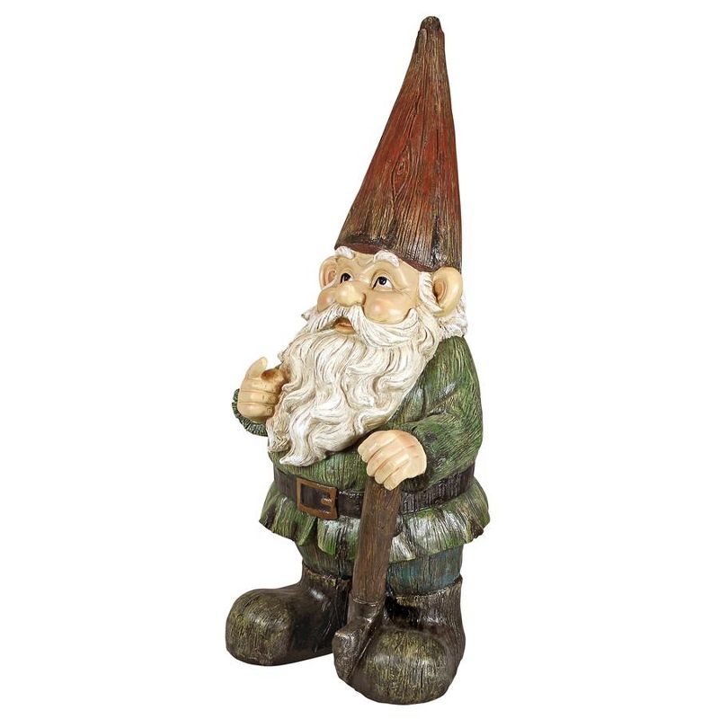 Design Toscano Gottfried, The Gigantic Garden Gnome Statue - Multicolored