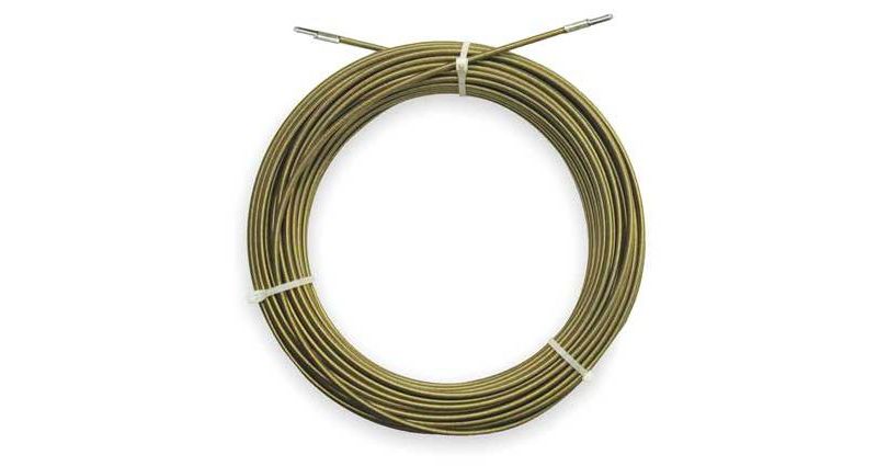 GREENLEE FS439-100 Fish Tape,3/16 In x 100 ft,Flex. Steel