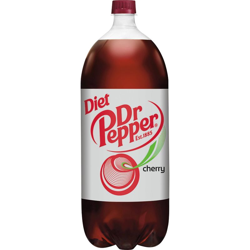 Diet Dr Pepper Cherry Soda - 2 L Bottle