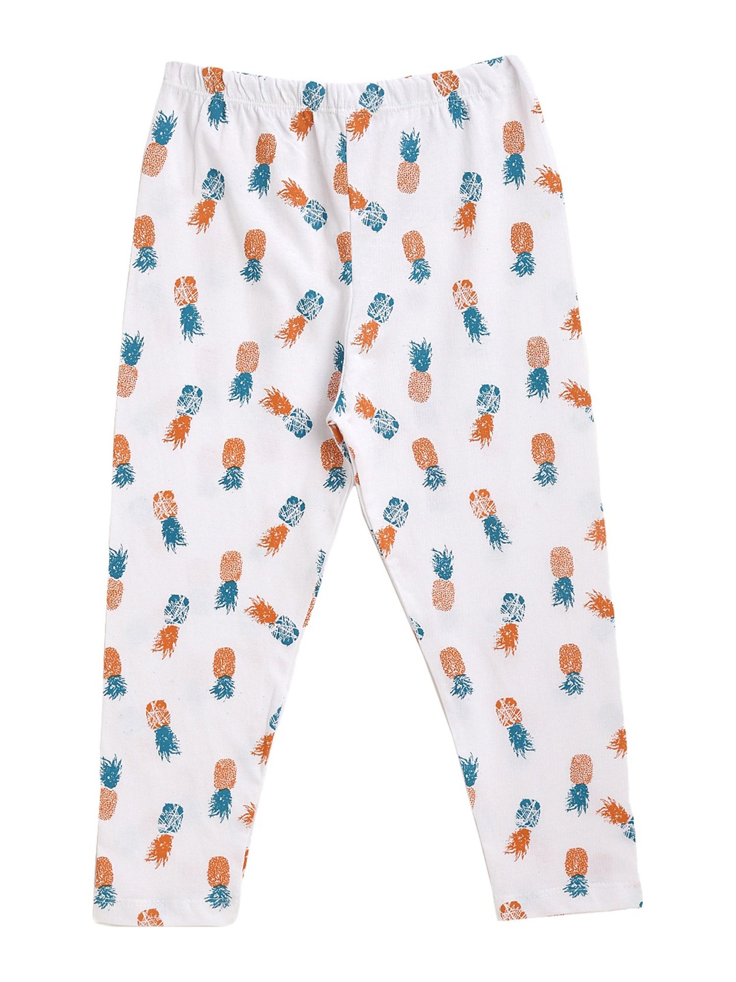 Kids Craft Peach Cotton Printed T-Shirt & Pants