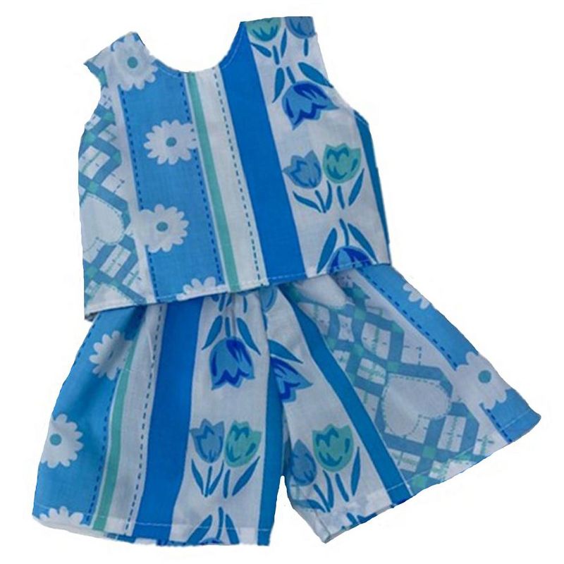 JC Toys Lil' Cutesies Twins 8.5" All Vinyl Baby Doll with Stroller