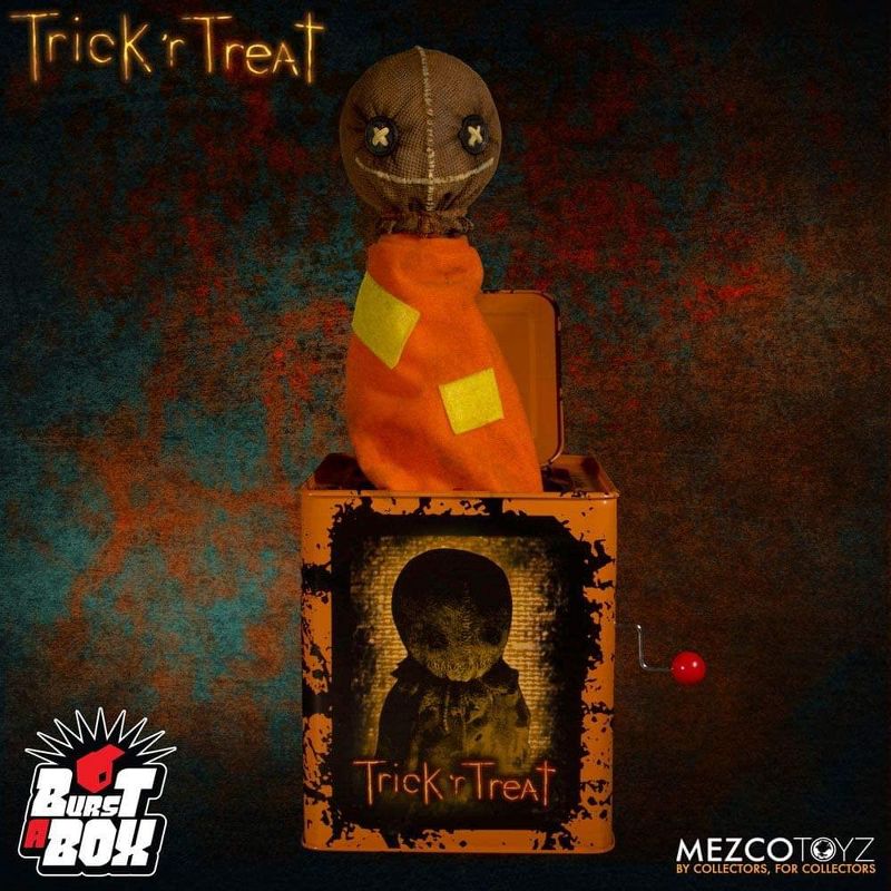 Mezco Toyz Trick r Treat Sam Mezco Burst-A-Box