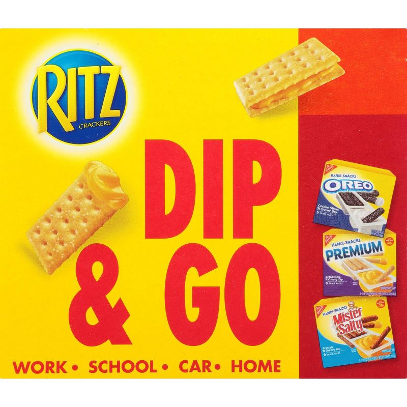 Handi-Snacks Ritz Crackers 'N Cheese Dip - 6ct/0.95oz