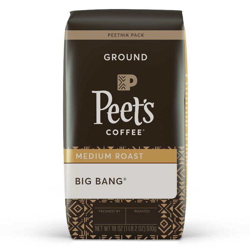 Peet's Big Bang Medium Roast Ground Coffee - 18oz