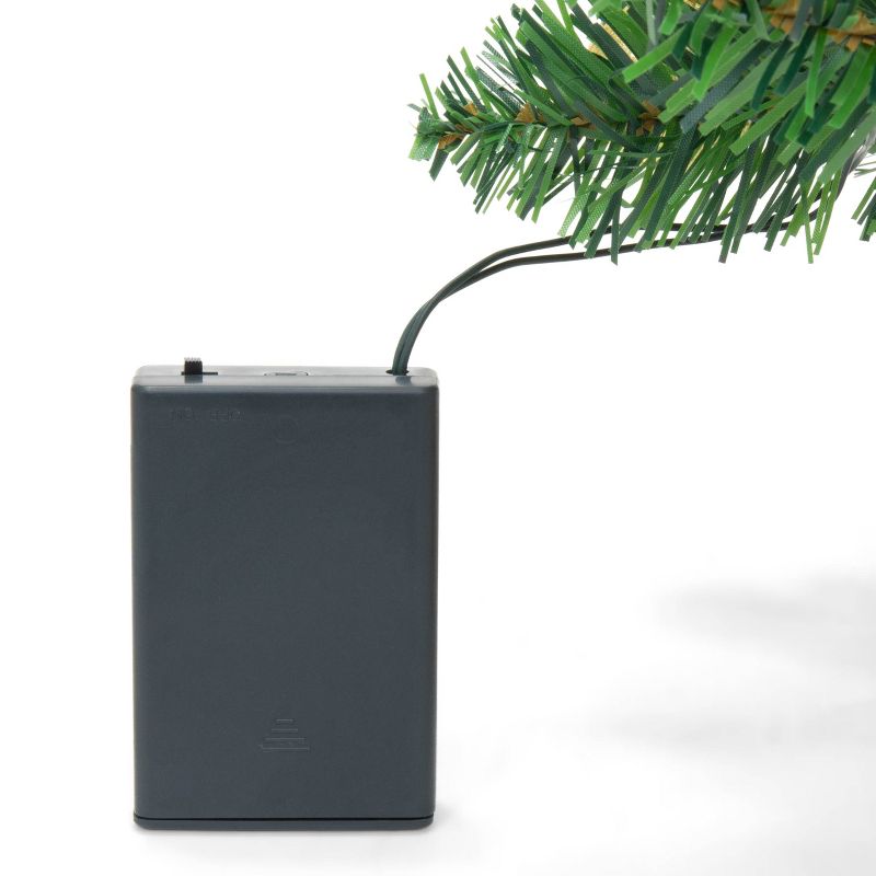 Best Choice Products 22in Pre-Lit Tabletop Artificial Christmas Tree w/ LED Lights, Berries, Ornaments