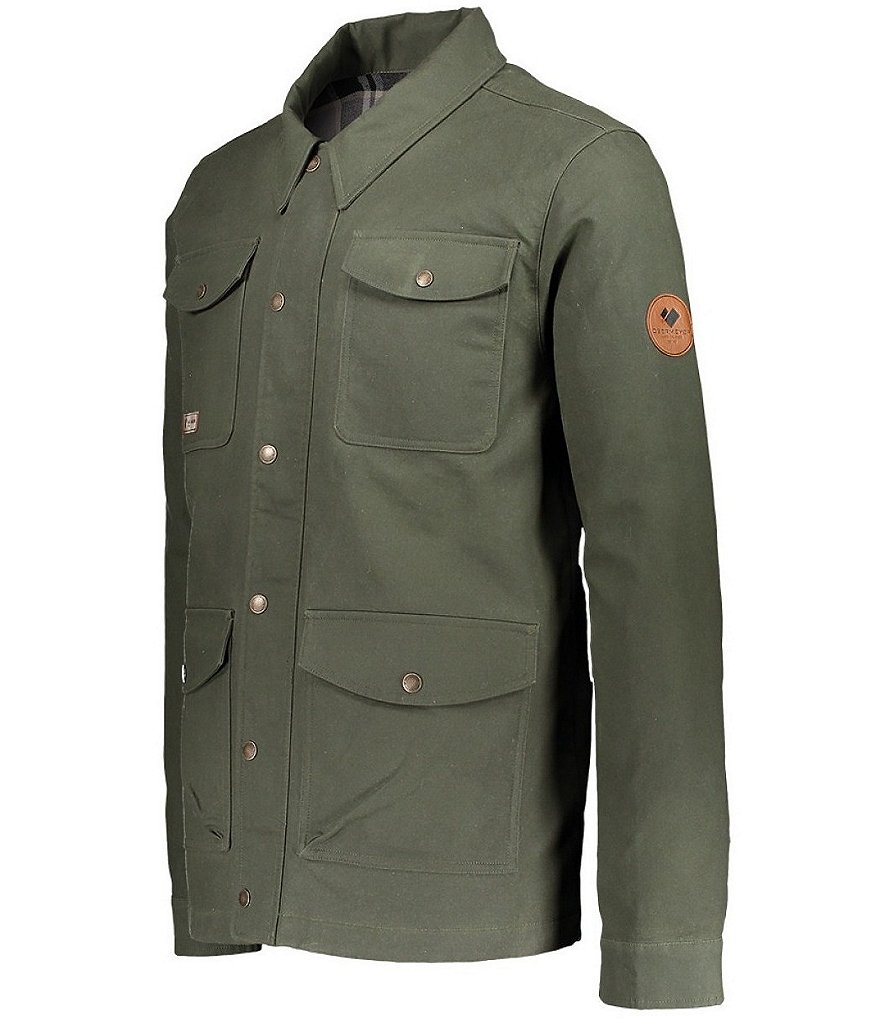 Obermeyer Oliver Waxed Cotton Flannel lined Jacket