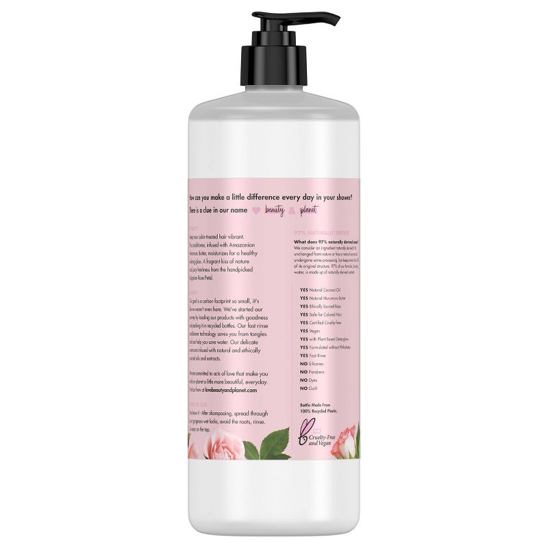 Love Beauty and Planet Murumuru Butter & Rose Conditioner - 32 fl oz