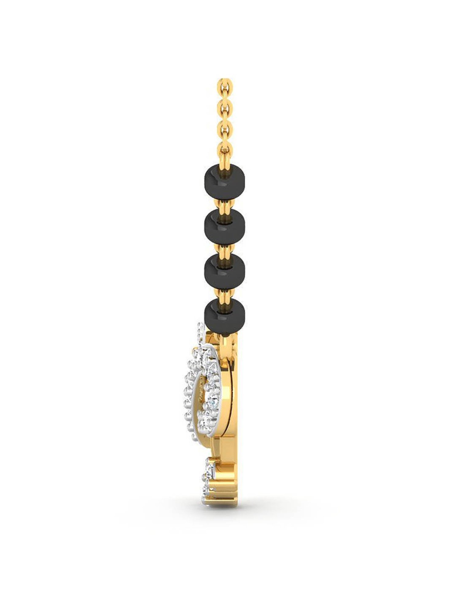 Waman Hari Pethe Jewellers 18k Gold & Diamond Mangalsutra for Women