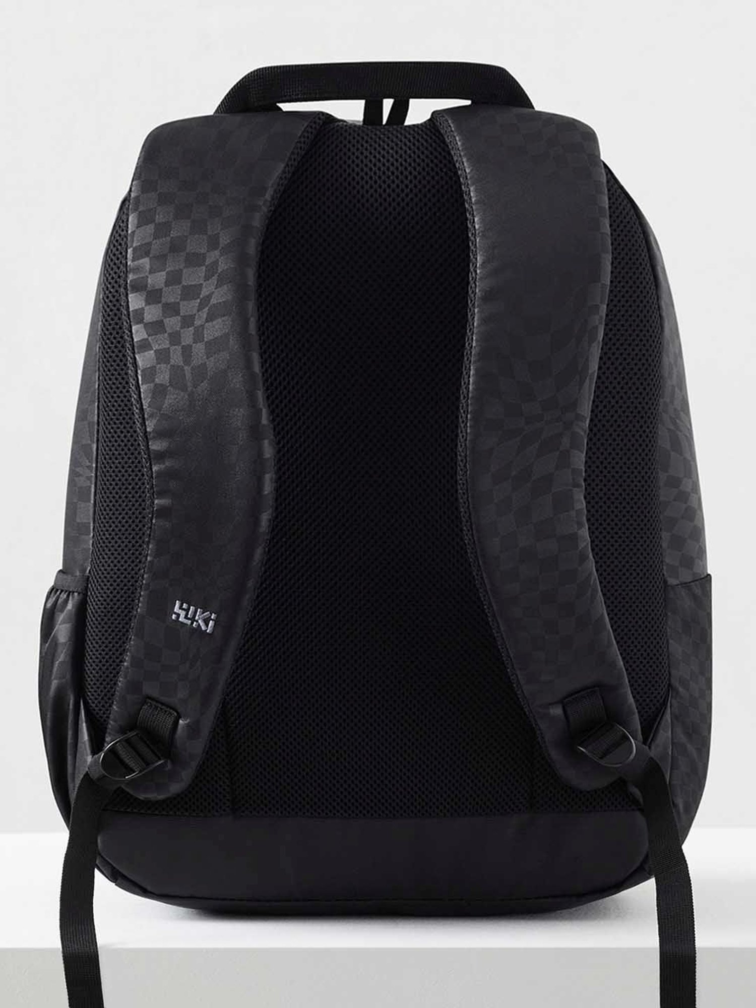 Wiki Back to School 1 Black Polyester Printed Backpack - 30 Ltrs