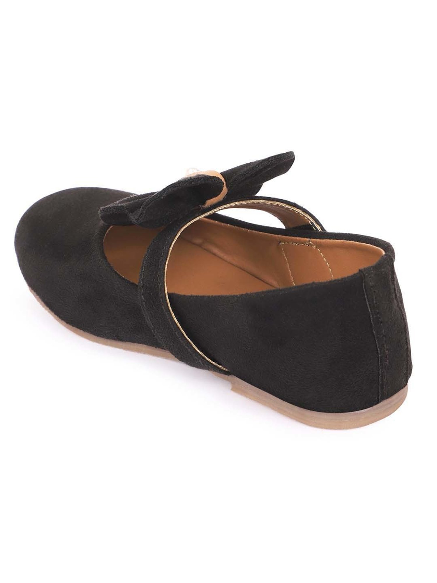 Minesole Kids Black Mary Jane Shoes