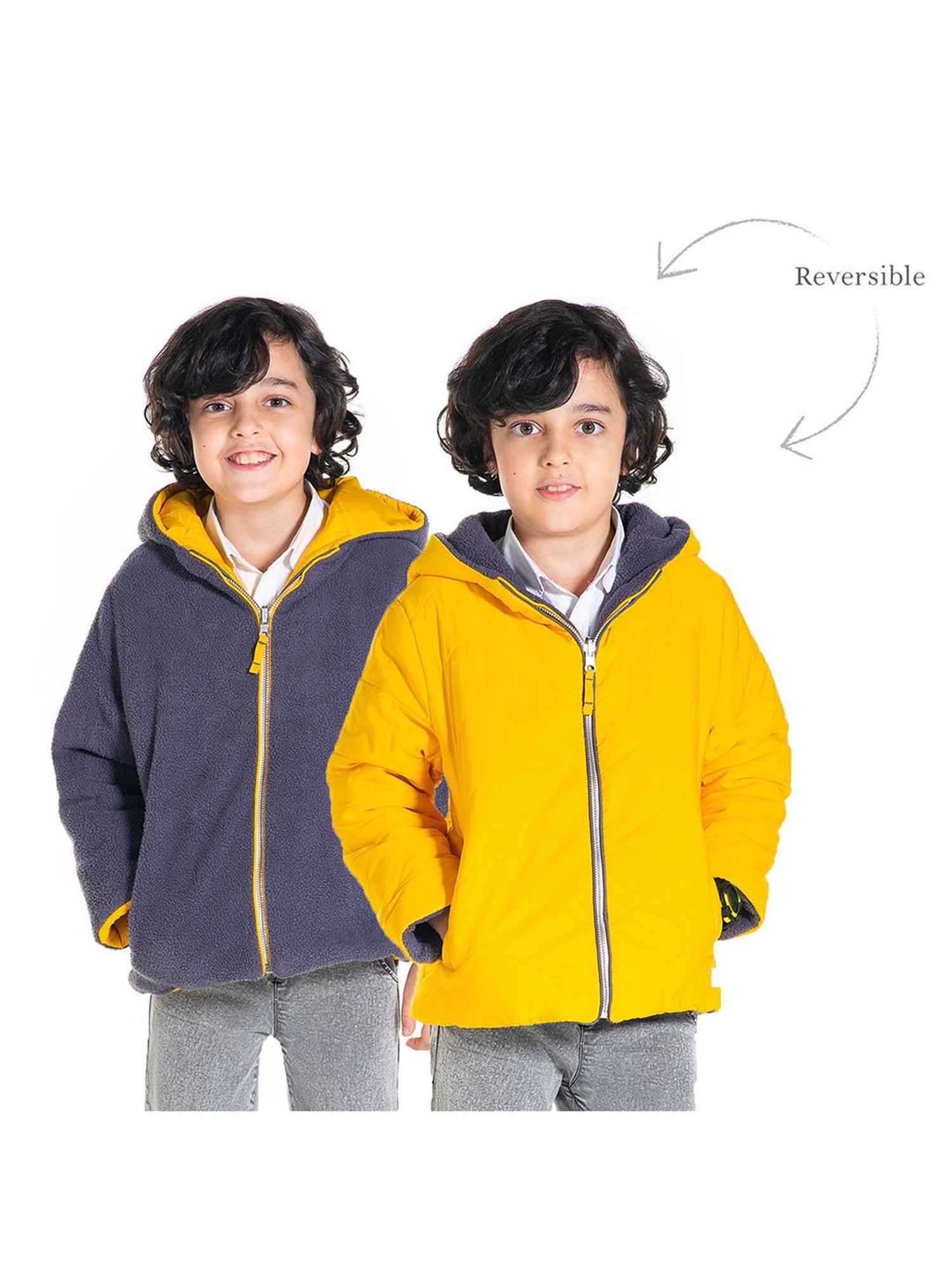 Allen Solly Junior Navy & Green Color Block Full Sleeves Jacket