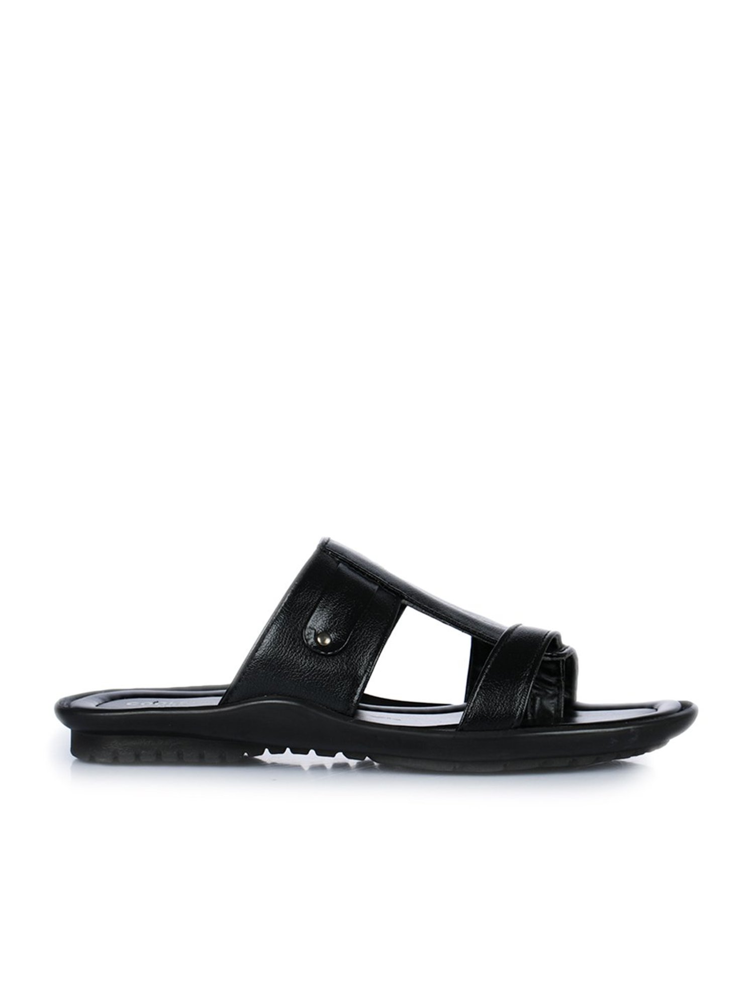 Coolers by Liberty Men's Black Casual Sandals