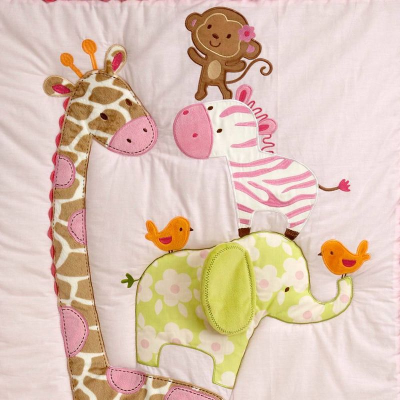 Carter's Jungle Collection Nursery Crib Bedding Set - 7pc