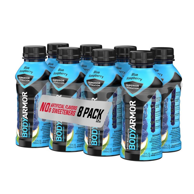 BODYARMOR Blue Raspberry Sports Drink - 8pk/12 fl oz Bottles