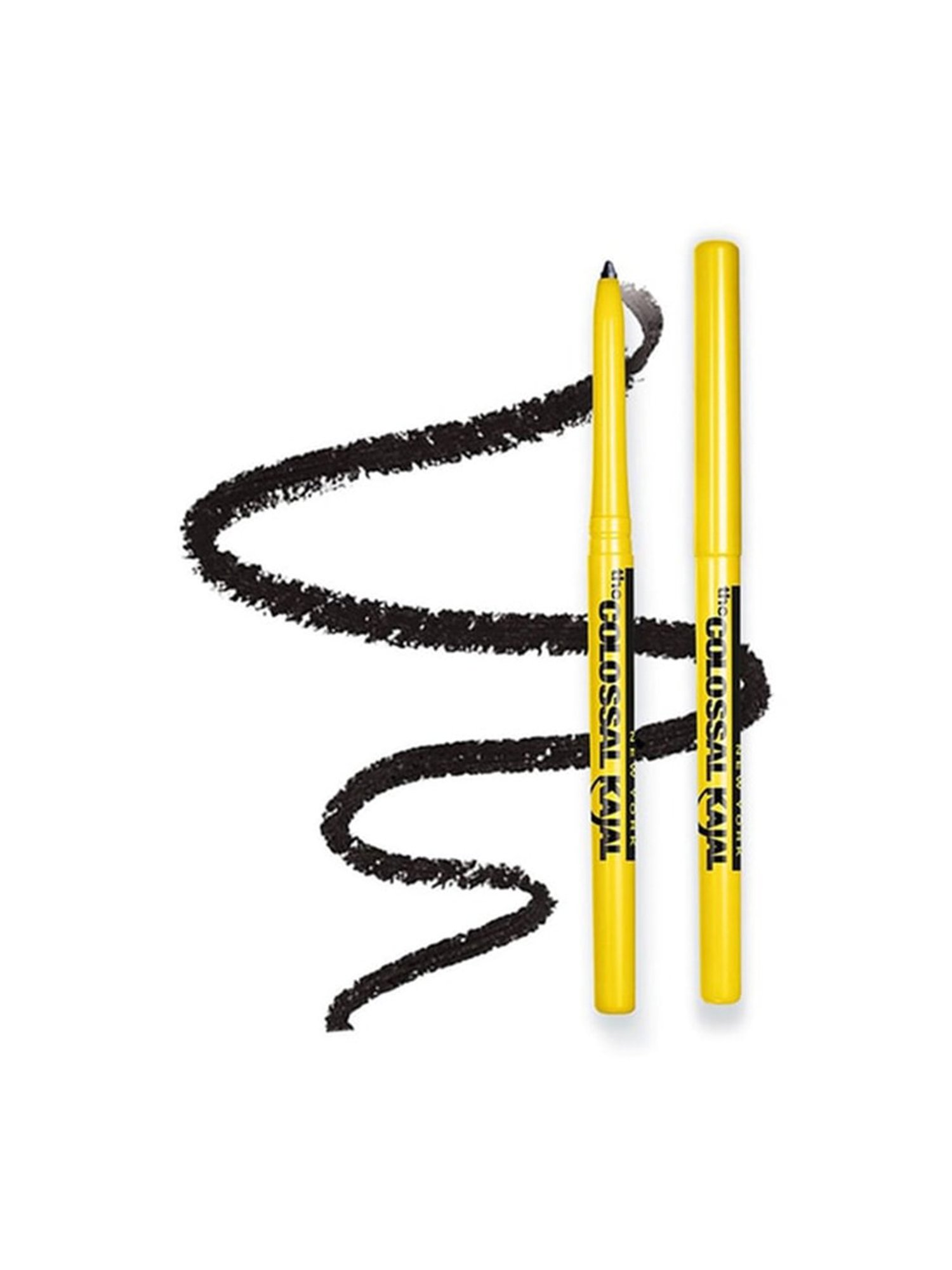 Maybelline New York Colossal Kajal Black - Pack of 2
