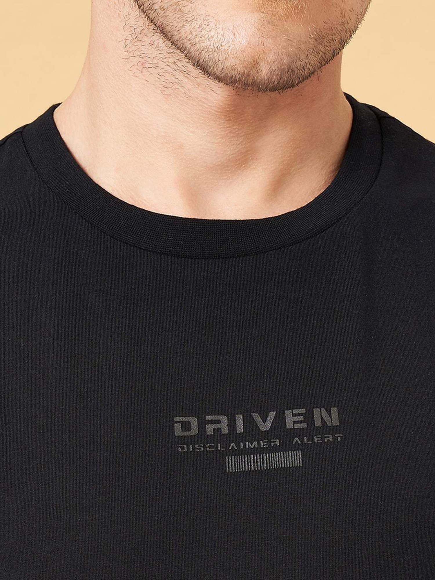 Street 808 by Pantaloons Jet Black Relaxed Fit Vest