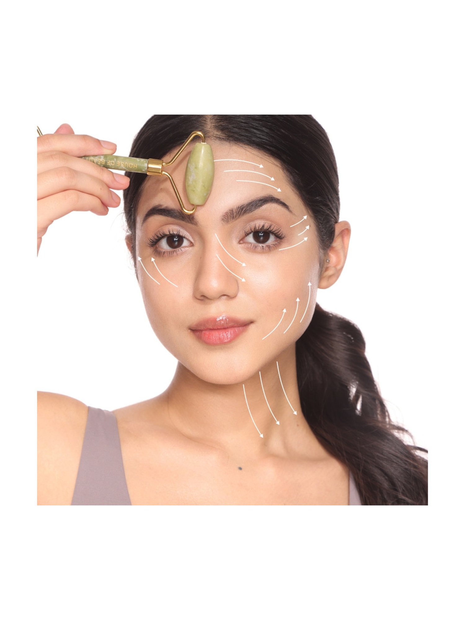 House of Beauty Jade Roller Kit