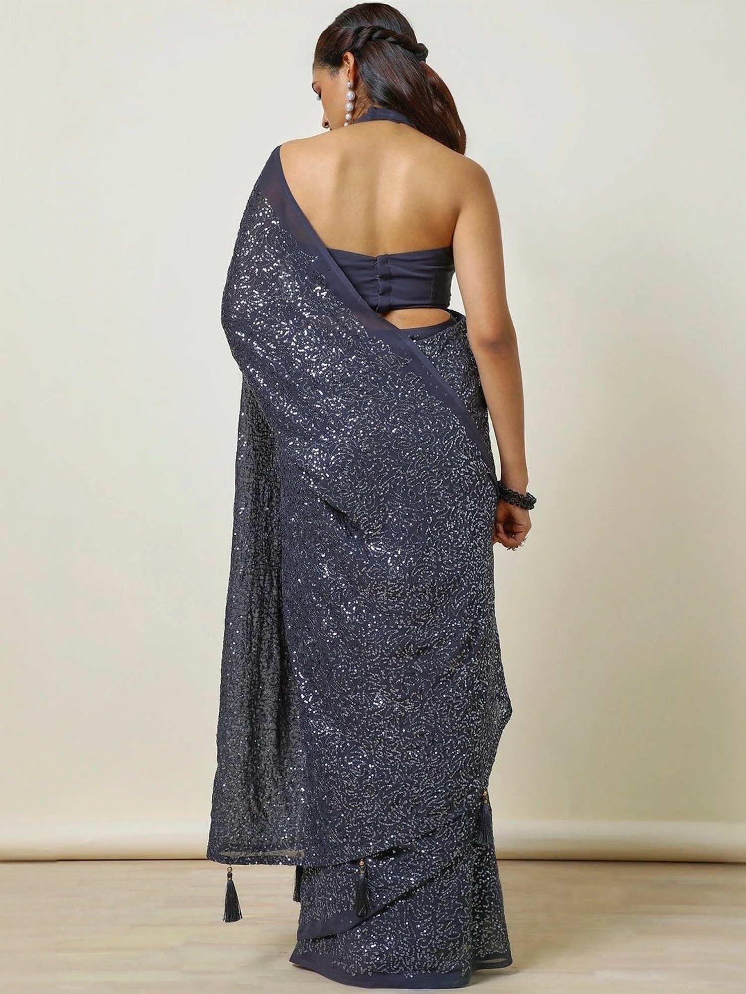 Unnati Silks Red Silk Printed Saree With Unstitched Blouse