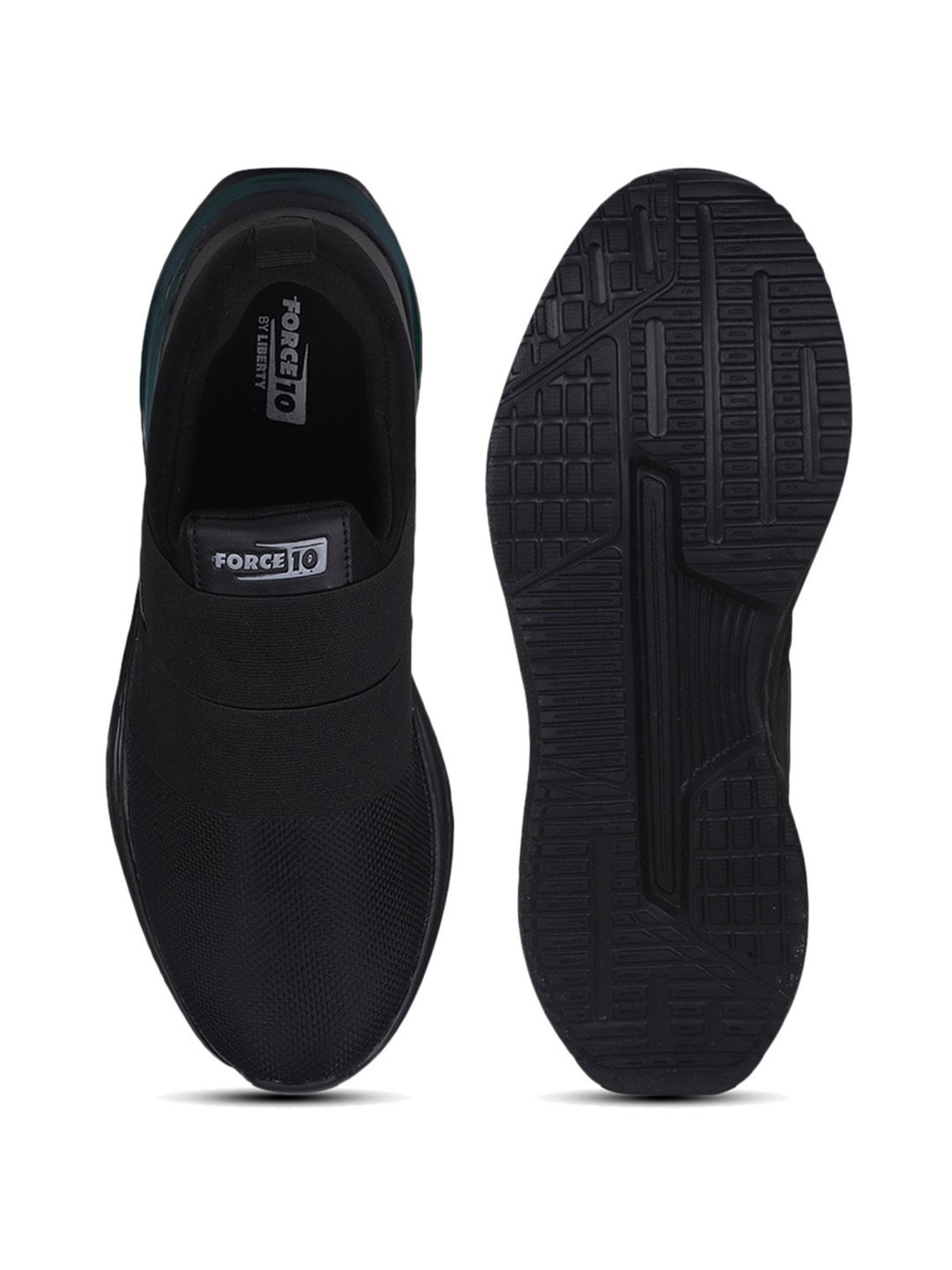 Force 10 by Liberty Men's BLAKES-2E Black Walking Shoes