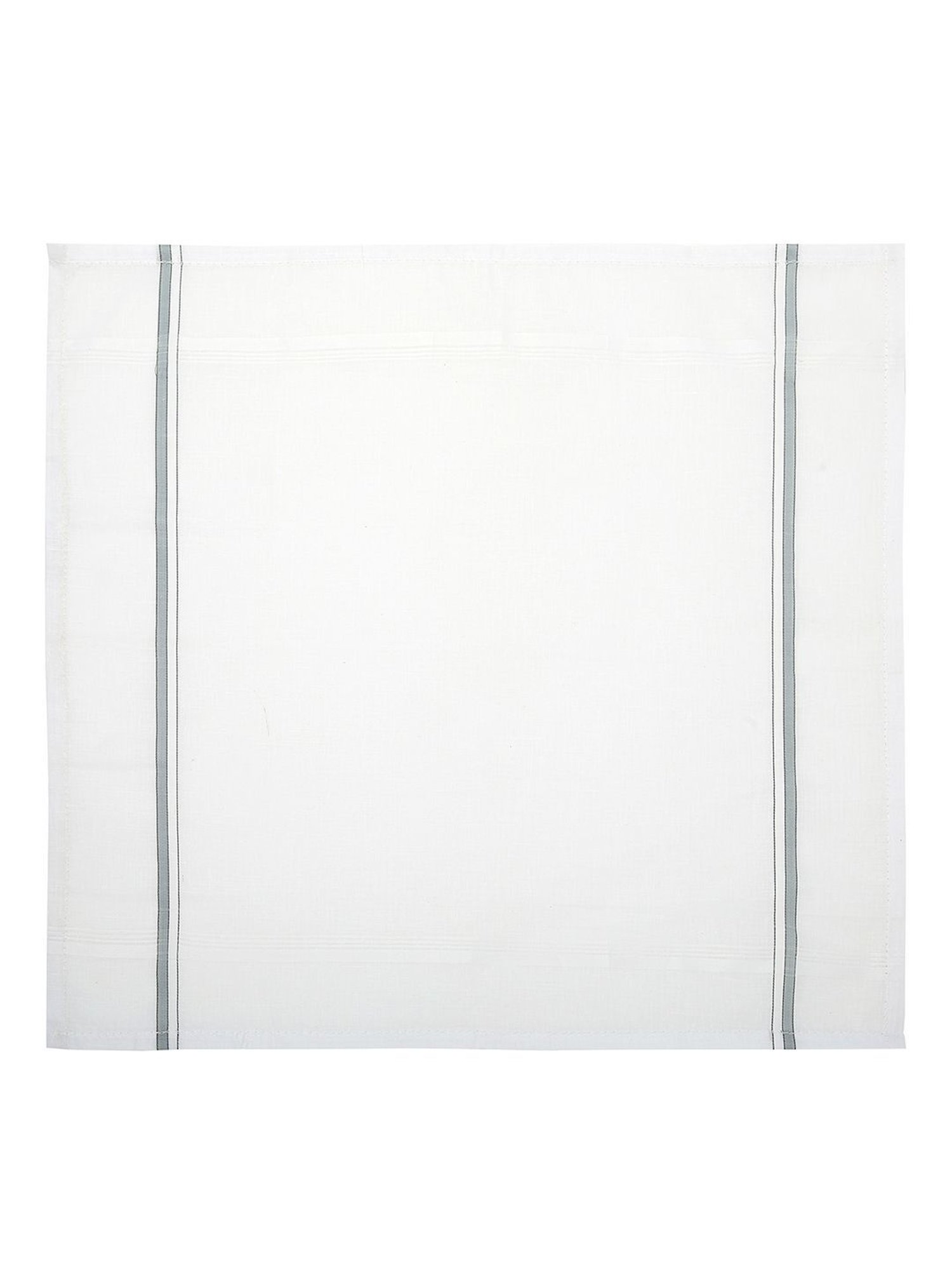 Crusset White Cotton Handkerchief - Pack of 10