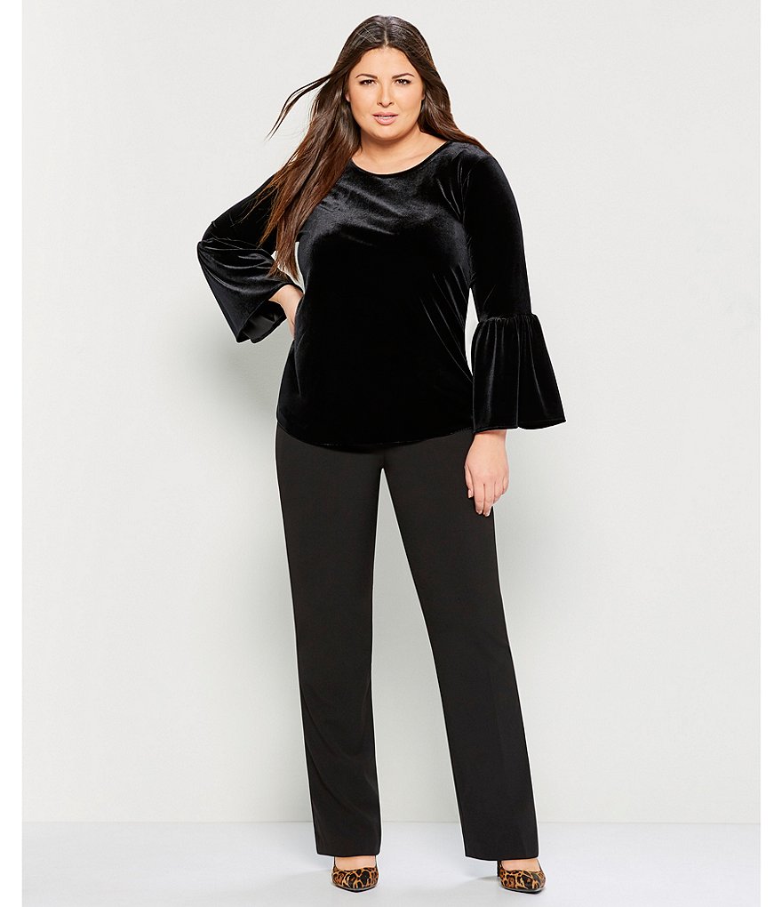 Westbound Plus Size the HIGH RISE fit Denim Skinny Cropped Pants