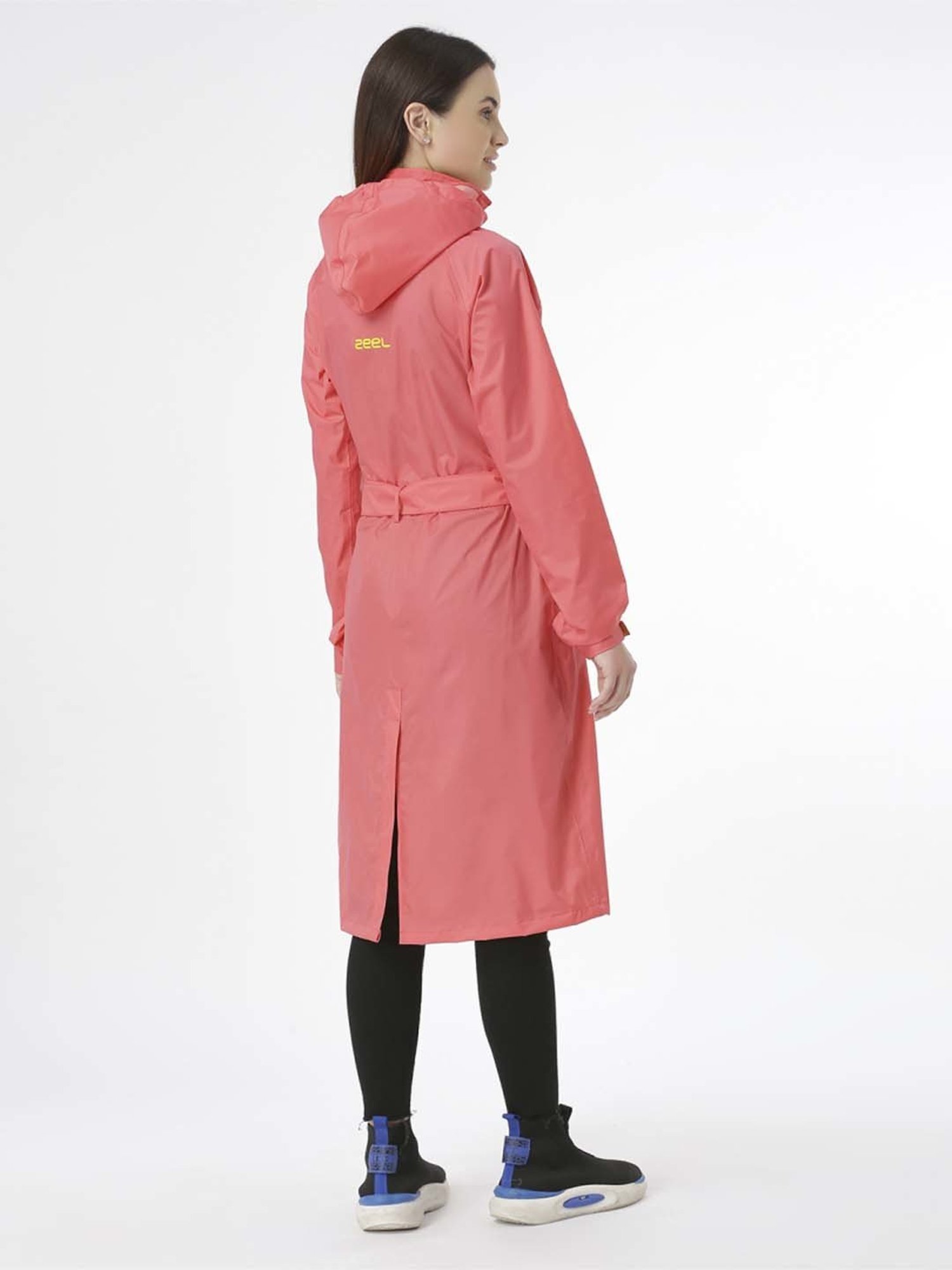 Zeel Red Regular Fit Rain Jacket