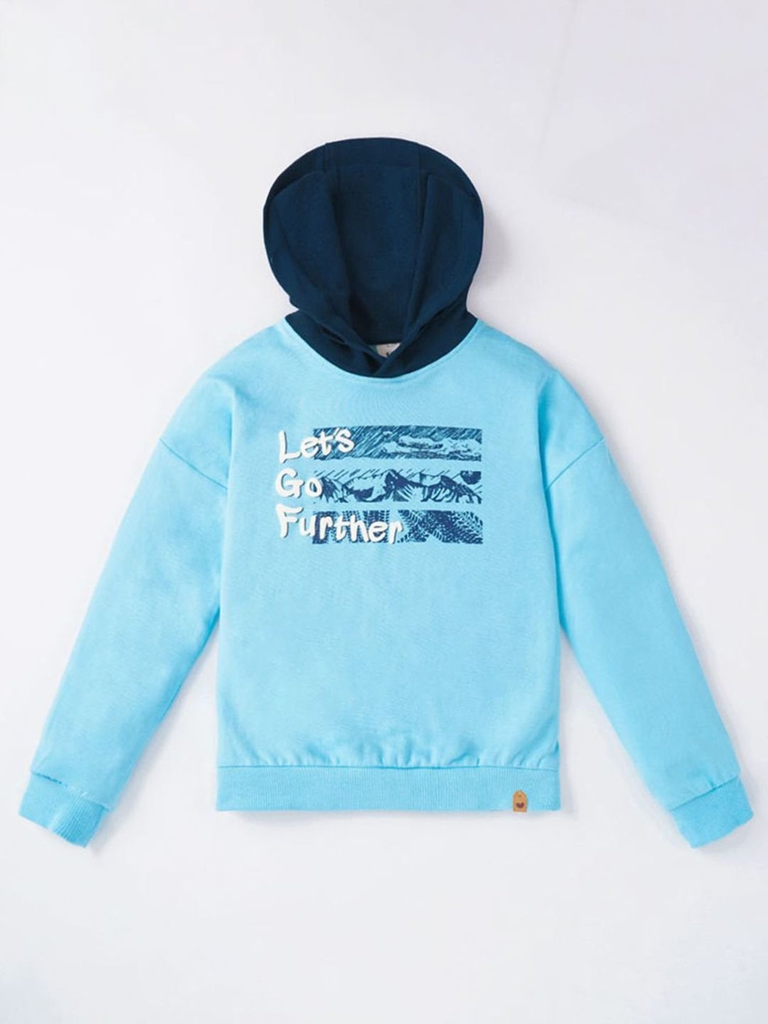 Mothercare Kids Navy Printed Full Sleeves Sweatshirt