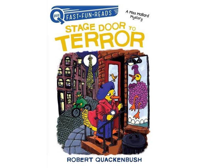 Stage Door to Terror - (Quix) by  Robert Quackenbush (Hardcover)