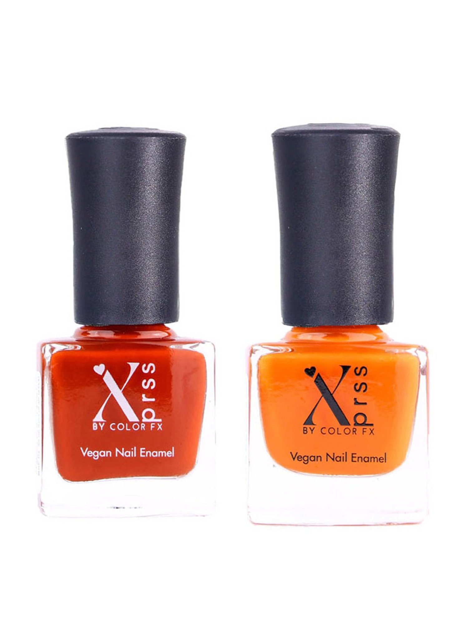 Color Fx Xprss Nail Enamels Combo - Pack of 2