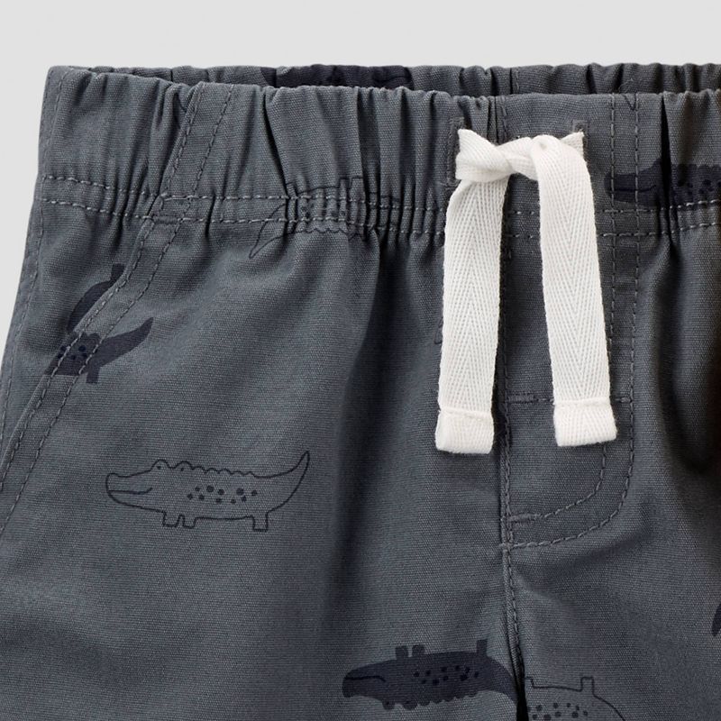 Baby Boys' 2pc Gator Top & Bottom Set - Just One You® made by carter's Yellow Newborn