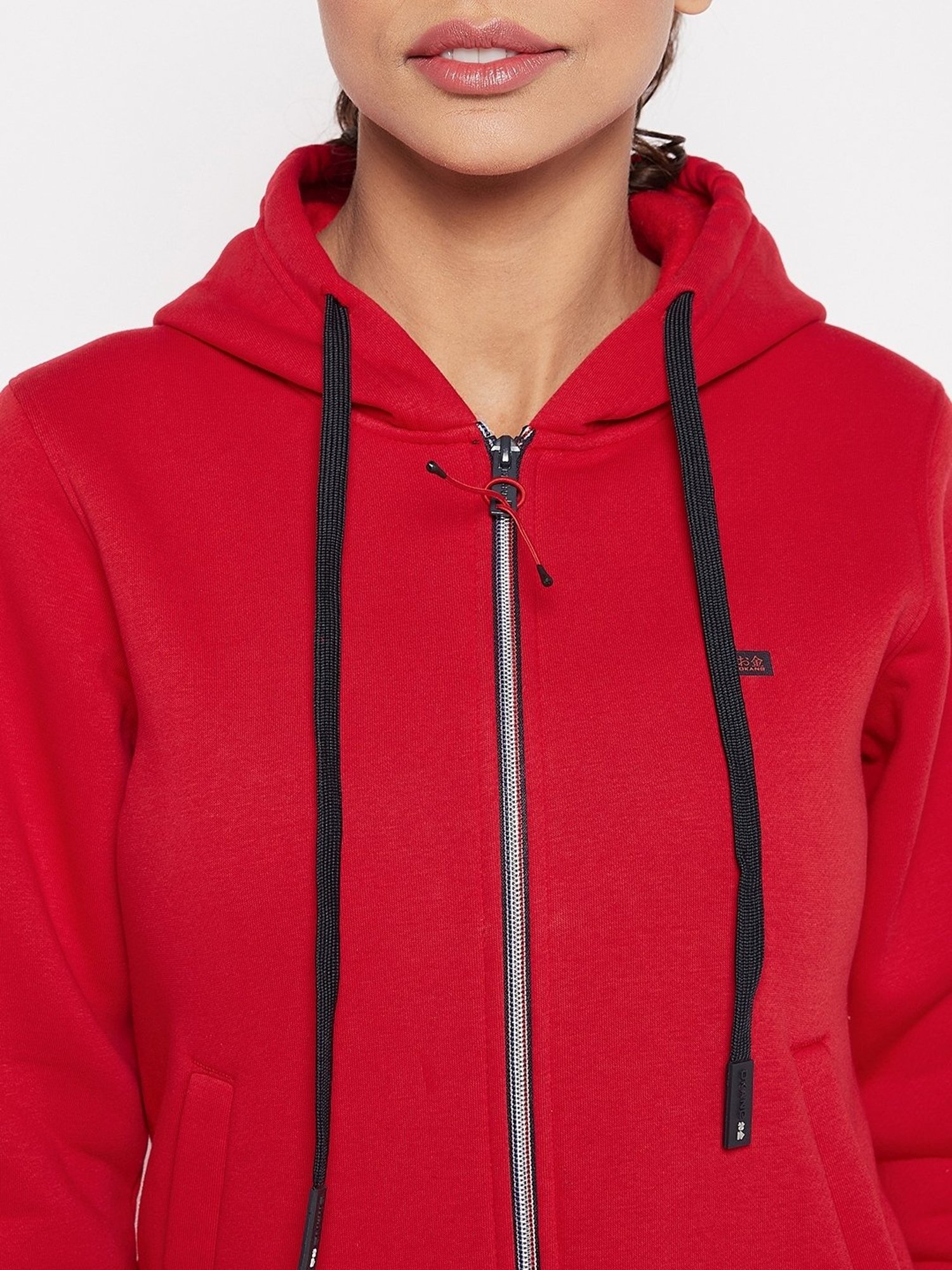 Okane Red Regular Fit Tracksuit