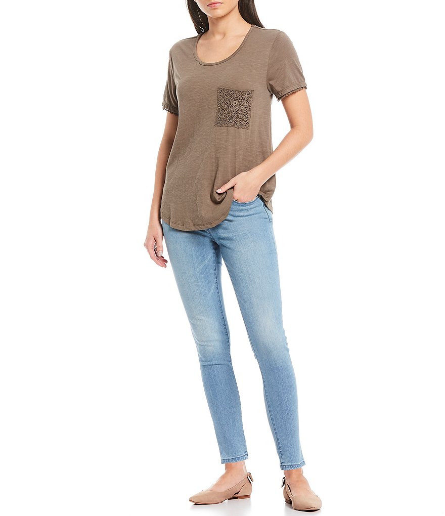 Code Bleu Petite Size Soho Skinny Jeans