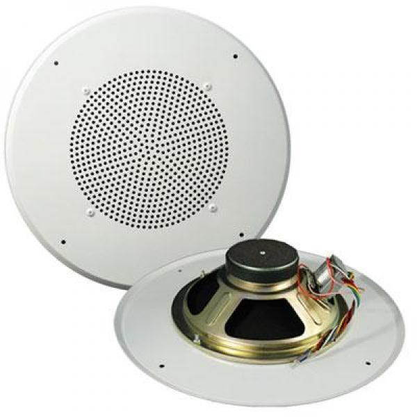 OSD Audio C1070V 8-inch 70V Commercial In-Ceiling Speaker, White