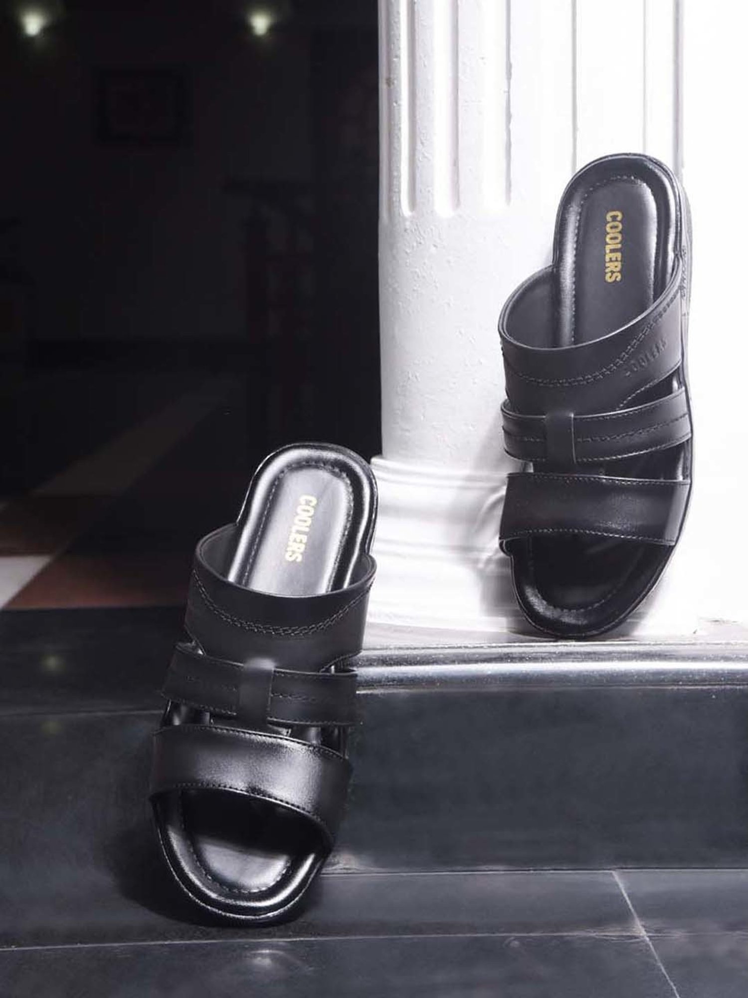 Healers by Liberty Men's Black Thong Sandals