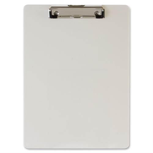 Officemate International Corp. Plastic Clipboard 9"X1/2"X12-1/2" Pearl 83047