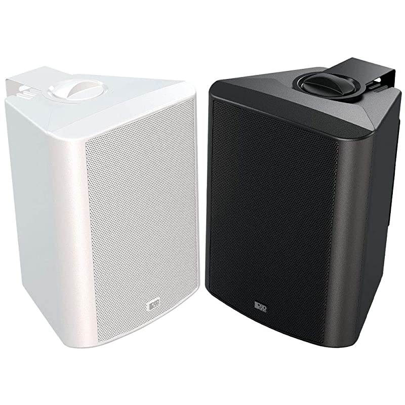 70V Commercial Patio Speaker Architectural Indoor Outdoor AP520T White Pair