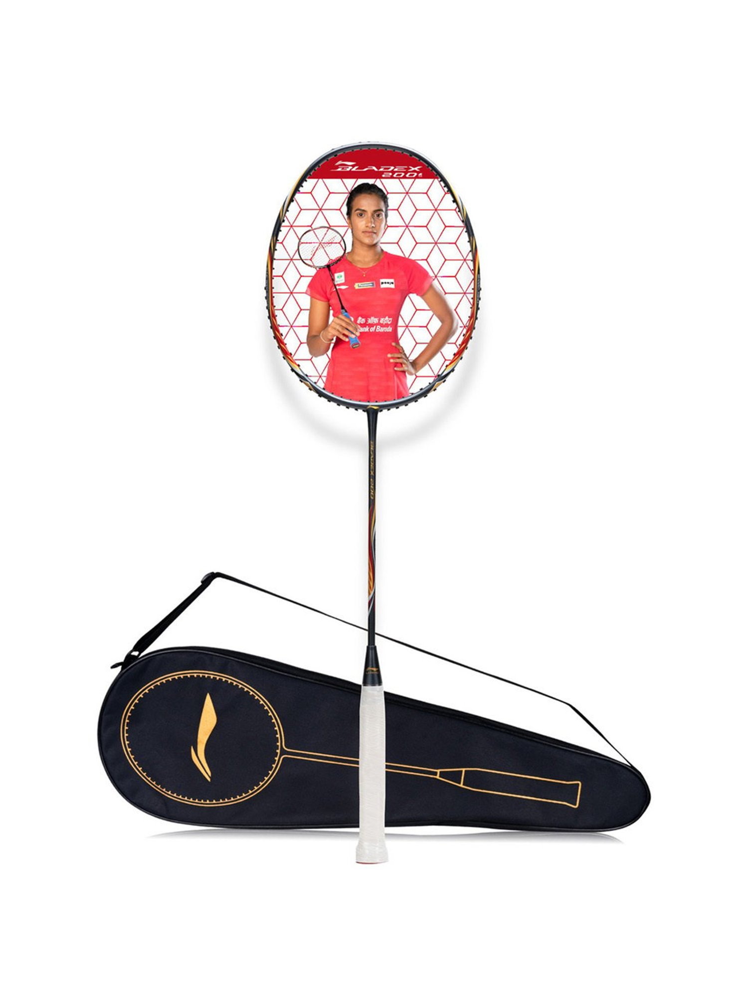 Li-Ning BladeX 200R Badminton Racket (Charcoal Black) Size - Medium