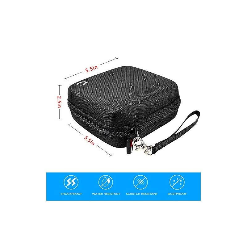 Travel Case for RAVPower FileHub, Travel Router AC750 / N300, 2.5 Inch Portable SSD, MP3 Player, Power Bank, USB Cable and More.