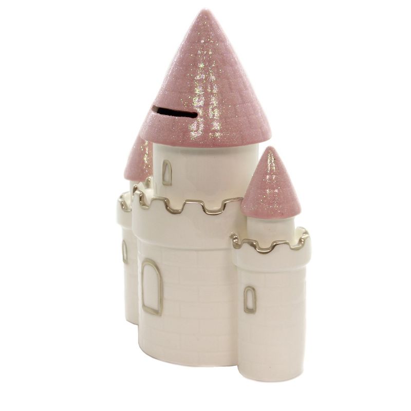Bank 8.75" Chloe's Dream Big Castle Money Saving  -  Decorative Banks