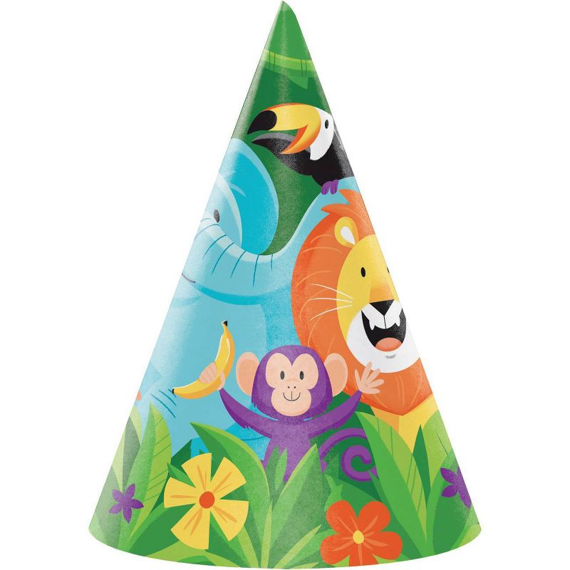 24ct Jungle Safari Party Hats